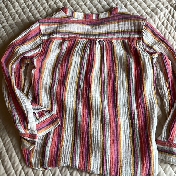 Perfect for Summer🌞! GAP Womens size Small Pullover Tunic Shirt Pink Blouse. - Picture 7 of 9